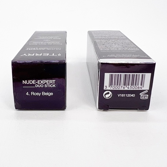 By Terry Nude-Expert Duo Stick Foundation 4. Rosy Beige X Two (2) New NWT NIP - Picture 5 of 8